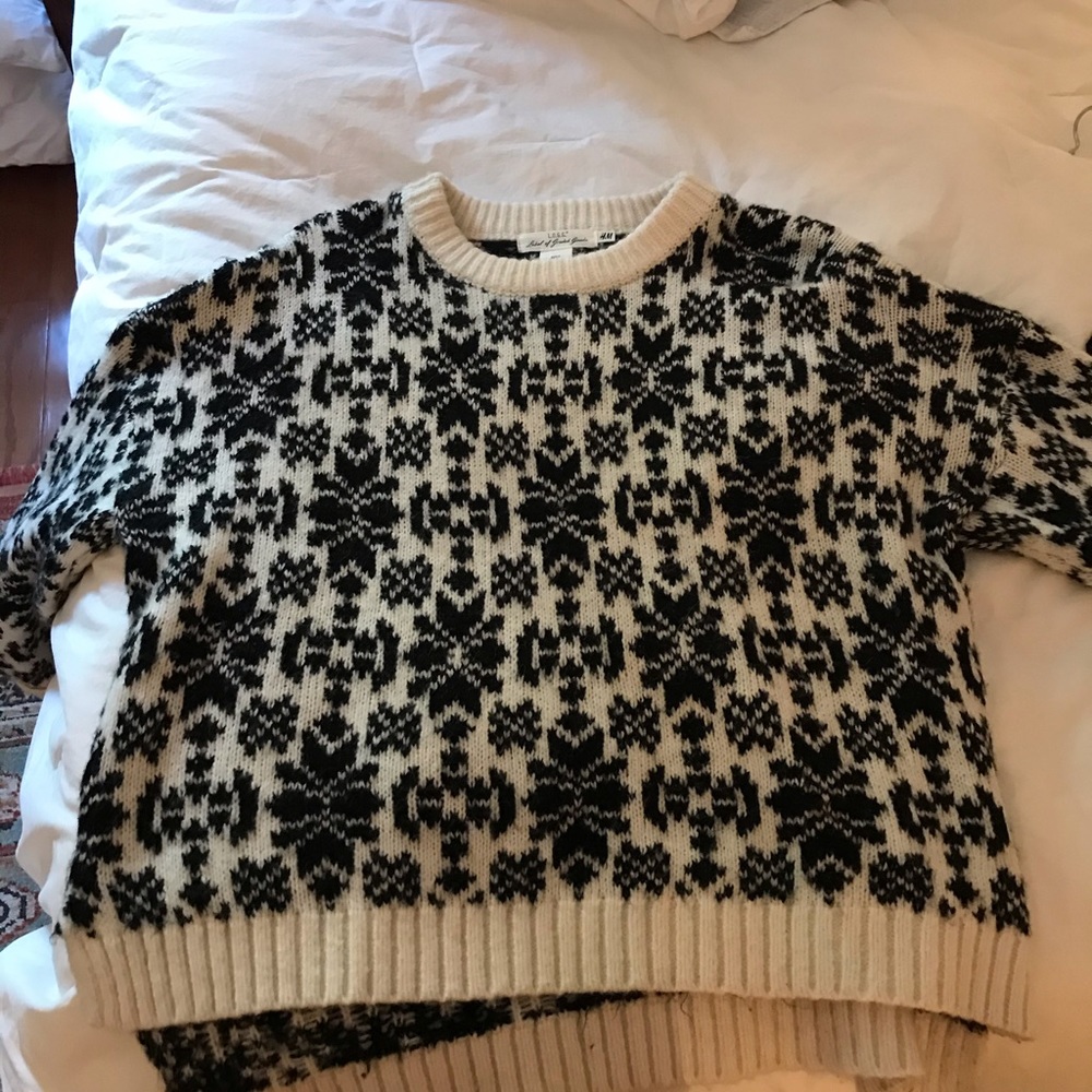 Oversized Retro Sweater